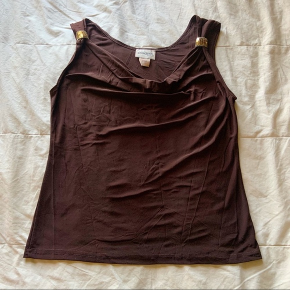 Brown Tank Top